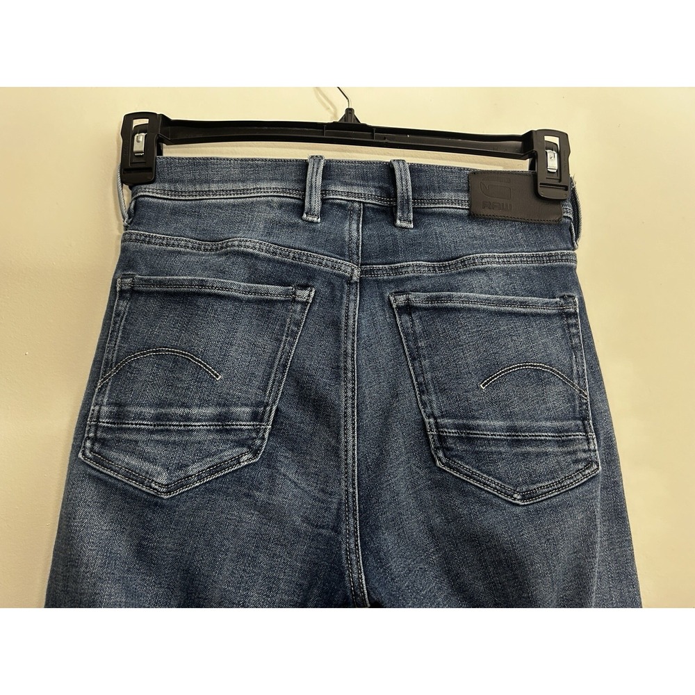 G-STAR RAW Kafey Ultra High Skinny Jeans Women's 26/32 Dark Wash Stretch Denim - Picture 9 of 16